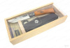 Нож Opinel серии Tradition Luxury №08 с клинком 8,5 см и рукоятью из бука в деревянной коробке с чехлом купить в интернет-магазине ХантингАрт