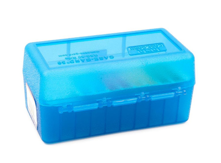 Коробка MTM RS-S-50-24 для 50 патронов, калибр 22-250, 22, 6mm, 7mm, 7.62x39 купить в магазине huntingart.ru