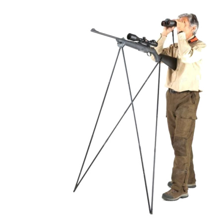 Телескопический бипод FieryDeer 160 см (4ноги) купить в интернет-магазине ХантингАрт
