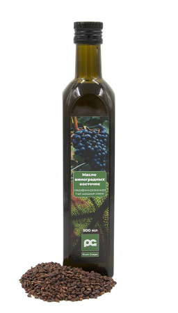 Виноградное масло 1й холодный отжим (нераф.), 500 мл купить в Санкт-Петербурге, Москве и в Крыму