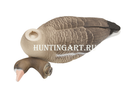 Комплект плавающих чучел Белолобого гуся Floater White fronted goose 3D Oscar Decoys, 6 шт в трех позах купить в интернет-магазине ХантингАрт