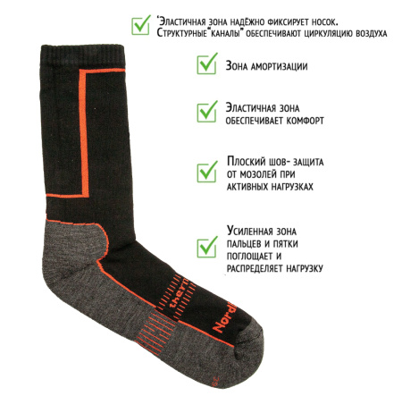 Термоноски NordKapp 977 купить в интернет-магазине ХантингАрт