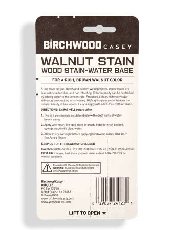 Морилка Walnut Wood Stain 90мл, орех купить в интернет-магазине ХантингАрт