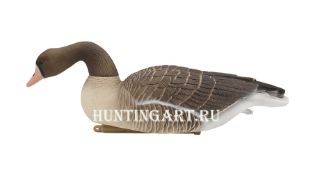 Комплект плавающих чучел Белолобого гуся Floater White fronted goose 3D Oscar Decoys, 6 шт в трех позах купить в интернет-магазине ХантингАрт