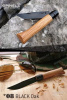 Нож Opinel серии Tradition Black Oak №08 с клинком 8,5 см, рукоятью из дуба и черным лезвием, в деревянной коробке купить в интернет-магазине ХантингАрт