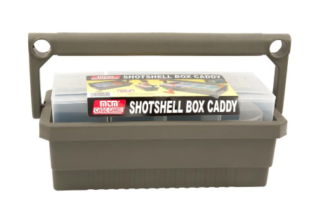 Ящик для переноски MTM Shotshell Box Caddy SS25-00 в комплекте 4 коробки по 25 патронов 12 калибра (20/28, вплоть до 410 калибра) купить в магазине huntingart.ru