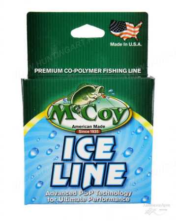 Леска рыболовная McCoy IceLine для зимней рыбалки, 115 м, диаметр 0,015 мм купить в интернет-магазине ХантингАрт