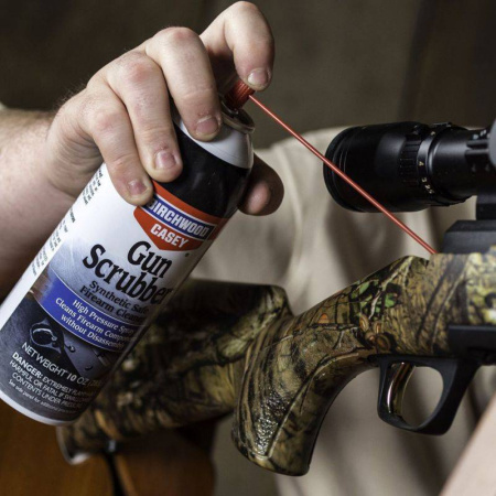 Набор для чистки и ухода за оружием 2 шага, Gun Scrubber / Synthetic Gun Oil, аэрозоли по 283г купить в интернет-магазине ХантингАрт