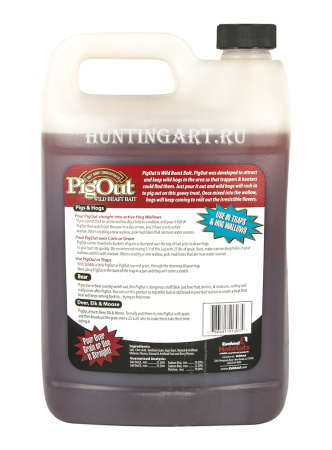 Приманка-концентрат Evolved Habitats Pig Out, 3,8 литра купить в интернет-магазине ХантингАрт