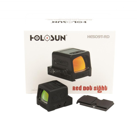 Коллиматор Holosun ELITE закрытый (солнечная батарея, точка/круг/круг-точка 2/32МОА, подсветка 12(+NV), на пистолетный затвор (RMR)) купить в интернет-магазине huntingart.ru