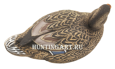 Чучела уток кряквы 12 шт (5 уток/7 крякв-флокированные головы) купить в магазине Хантингарт