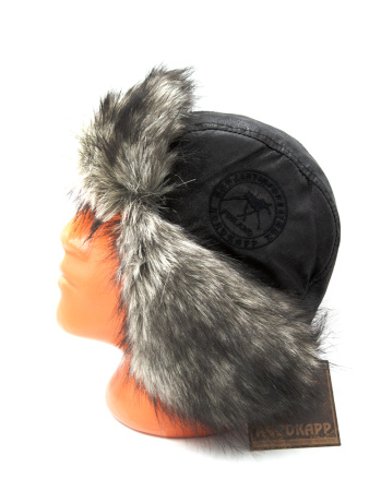 Шапка-ушанка NordKapp Balsf Canadian Wolf 531, мех Волк купить в интернет-магазине ХантингАрт