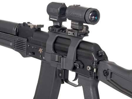 Кронштейн SAG AK TAC боковой быстросъёмный Picatinny/ACOG купить в магазине huntingart.ru