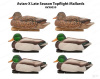 Комплект Avian-X Late Season Topflight Mallards из 6 (4 селезня/ 2 утки) полноразмерных чучел кряквы купить в магазине Хантингарт