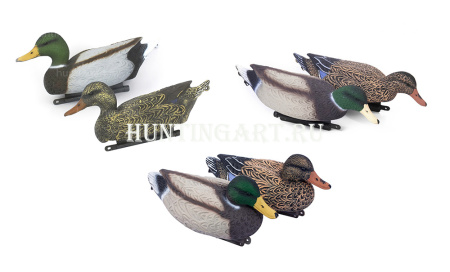 Сминаемое чучело Кряквы North Way Softplast (создай свою стаю) купить в магазине Хантингарт