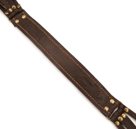 Подвес наплечный для переноса дичи (торока) на 8 хвостов, цвет - тёмно-коричневый купить в магазине Хантингарт