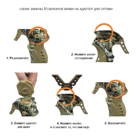 Опора-трипод для ружья Primos Trigger Stick Gen3 (3 ноги), 61-157 см купить в интернет-магазине ХантингАрт