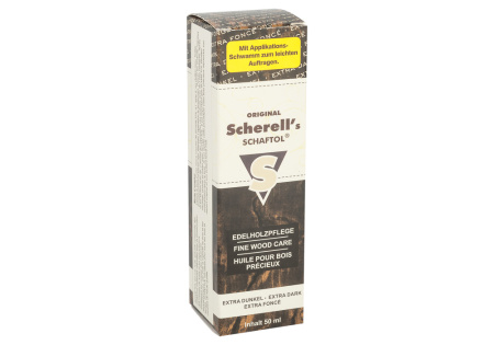 Средство для обработки дерева Ballistol Scherell Schaftol 50мл, сверхтёмное купить в интернет-магазине ХантингАрт