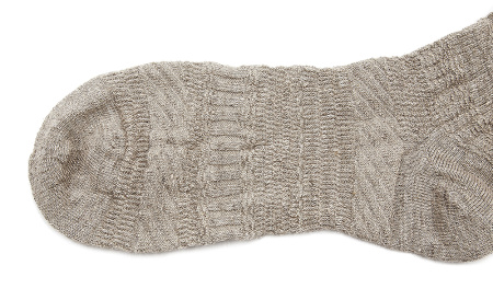 Носки из конопли Green Washtag Premium, бежевые (39-43) от производителя экологически чистой одежды