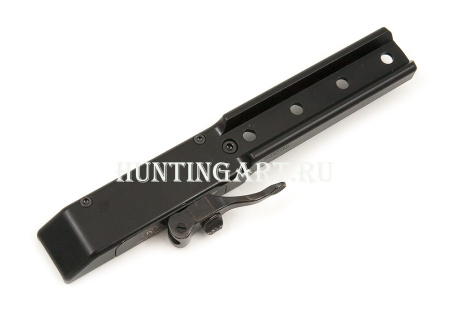 Кронштейн быстросъемный Contessa для прицелов Pulsar на Picatinny (регулируемый рычаг, алюминиевый сплав/сталь) купить в магазине huntingart.ru