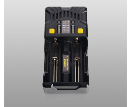 Зарядное устройство Armytek Uni C2 универсальное на 2 аккумулятора купить в интернет-магазине ХантингАрт