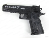 Пистолет пневматический Stalker S1911T (аналог "Colt 1911") к.4,5 мм, пластик, 120 м/с, черный, +250 шариков купить в интернет-магазине ХантингАрт