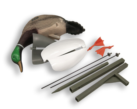 Механическое (ветровое) чучело селезня утки MOJO купить в интерент-магазине Хантингарт