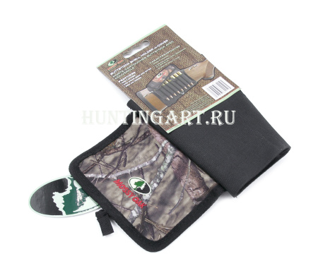 Чехол-патронташ  Mossy Oak на приклад  для нарезного оружия на 8 патронов купить в интернет-магазине ХантингАрт