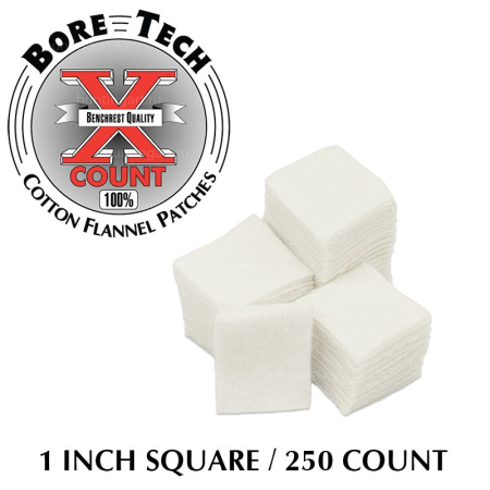 Картинка Квадратные патчи Bore Tech X-Count Patches 1" для чистки стволов 20, .22 RF калибра от интернет-магазина ХантингАрт Квадратные патчи Bore Tech X-Count Patches 1" для чистки стволов 20, .22 RF калибра купить в интернет-магазине ХантингАрт