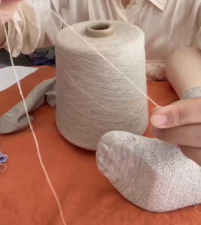 Носки из конопли Green Washtag Premium (39-43) от производителя экологически чистой одежды