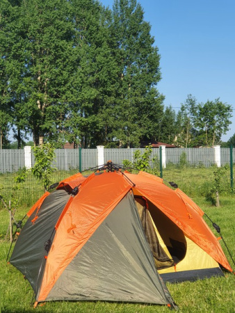 Палатка автомат 3-х местная купить в интрнет-магазине ХантингАрт