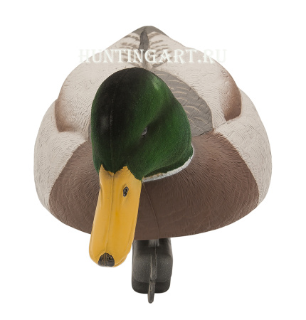 Чучела уток кряквы 12 шт (5 уток/7 крякв-флокированные головы) купить в магазине Хантингарт