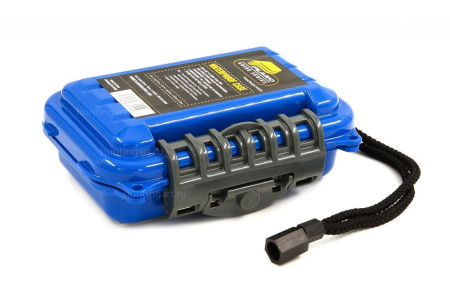 Бокс водонепроницаемый Plano Small ABS Waterproof Case, размер 16,5x12x5,5 см, синий купить в магазине huntingart.ru