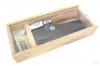 Нож Opinel серии Tradition Luxury №08 с клинком 8,5 см и рукоятью из оливы в деревянной коробке с чехлом купить в интернет-магазине ХантингАрт