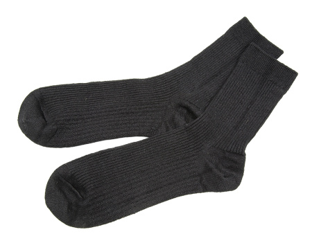 Носки из конопли GW Casual, черные (39-43) от производителя экологически чистой одежды