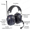 Наушники активные 3М™ Peltor™ LiteCom со встроенной рацией двухсторонней связи, SNR 32db, нескладное оголовье купить в интернет-магазине ХантингАрт