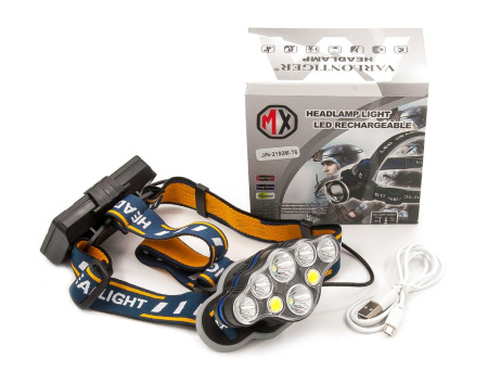 Налобный фонарь 800 люмен (LED+красный) купить в интернет-магазине ХантингАрт