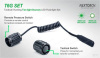 Комплект NexTorch из подствольного фонаря T6G set с белым (350 люм.) и зеленым (200 люм.) светодиодом, кронштейном и выносной кнопкой купить в интернет-магазине ХантингАрт