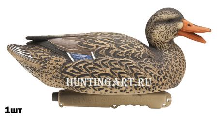 Чучела уток кряквы 12 шт (5 уток/7 крякв-флокированные головы) купить в магазине Хантингарт