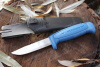 Нож Morakniv Basic 546, универсальный/строительный, нержавеющая сталь, клинок 91 мм, синий купить в интернет-магазине ХантингАрт