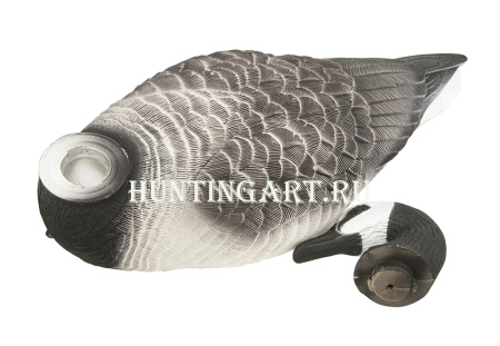 Плавающие cминаемые чучела белощекой казарки North Way серии Sofplast 3D (6 шт - со съемными головами) купить в интернет-магазине ХантингАрт