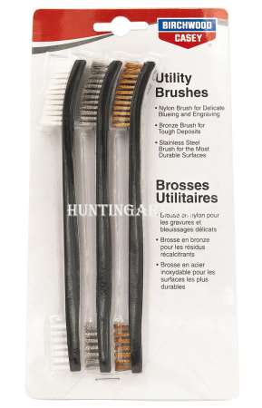 Набор двухсторонних щёток Birchwood Casey, 3шт купить в интернет-магазине ХантингАрт