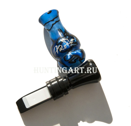 Акриловый двух-язычковый манок на утку Buck Gardner Swap Meat c логотипом Art купить в интернет-магазине ХантингАрт