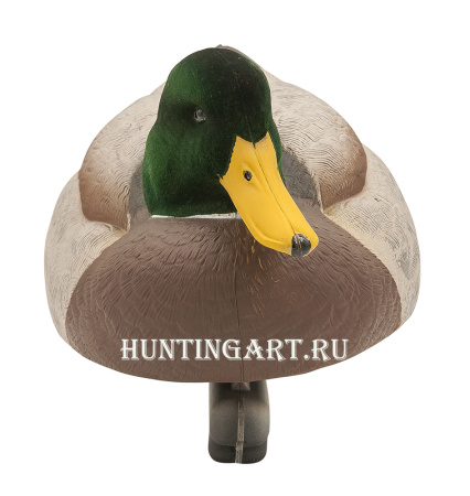 Чучела уток кряквы 12 шт (5 уток/7 крякв-флокированные головы) купить в магазине Хантингарт