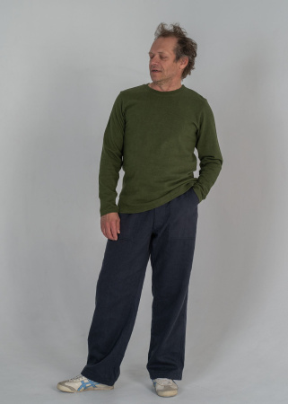 Футболка с длинным рукавом из конопли 11 OZ. Green Washtag от производителя экологически чистой одежды