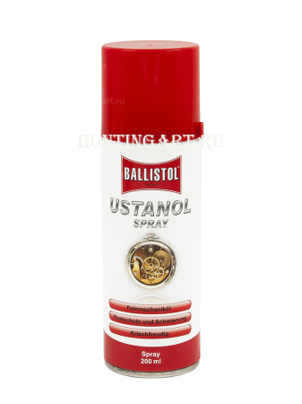 Масло Ballistol Ustanol нейтральное, спрей 200 мл купить в интернет-магазине ХантингАрт