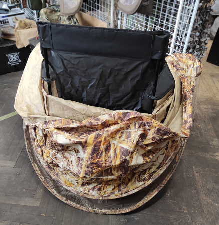 Засидка - кресло ShotTime Люкс, камыш купить в инетрнет-магазине ХантингАрт