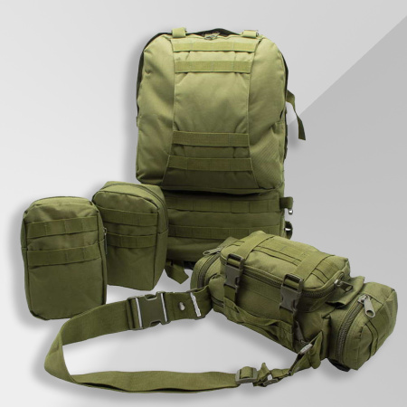 Рюкзак тактический Ride-2 с подсумками купить в интернет-магазине ХантингАрт