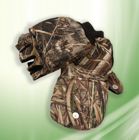 Варежки-перчатки без пальцев купить в интернет-магазине ХантингАрт