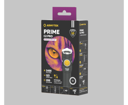 Фонарь EDC Armytek Prime C2 Pro Magnet USB на каждый день 2 в 1, 2230 люмен (теплый свет) купить в интернет-магазине ХантингАрт